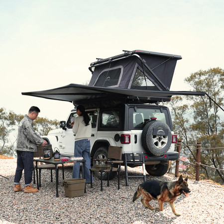 Marquise 180° Wild Land droite et arrière pour camping
