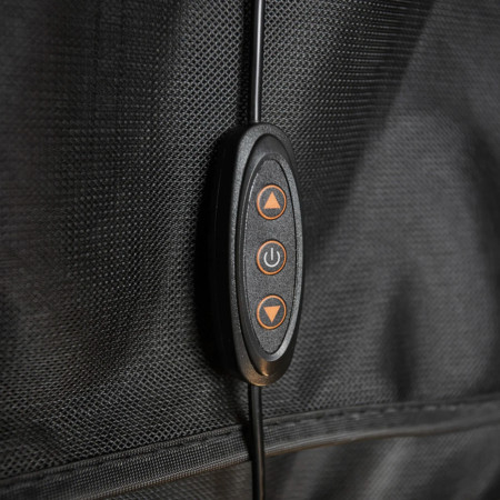 Tente de toit souple dépliante légère Vickywood Small Willow 140 pour tout véhicule avec éclairage LED