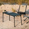 MTS-X table de camping Wild Land aluminium portable avec fauteuil