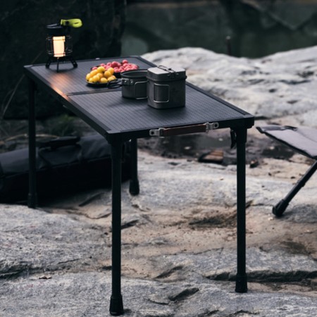 MTS-X table de camping Wild Land aluminium portable haute