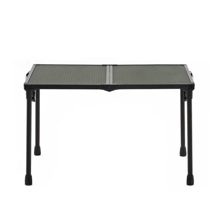 Table de camping pliable et portable Wildland aluminium MTS-C vue de face