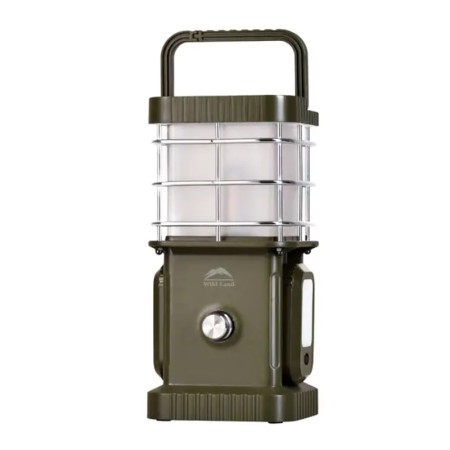 Lampe de camping Wild Land avec haut-parleur et lampe de poche amovibles