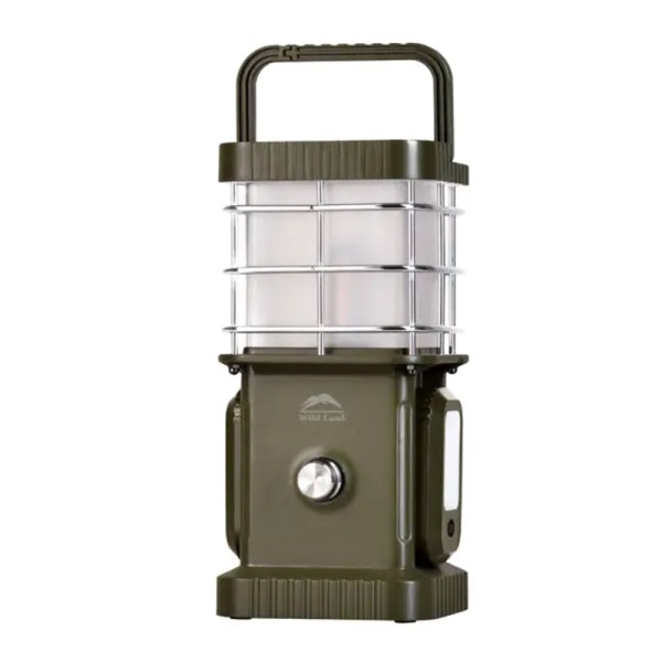 Lampe de camping Wild Land avec haut-parleur et lampe de poche amovibles