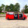 253 Transporter T4 VW rouge pompier 2001 AJT 8 places