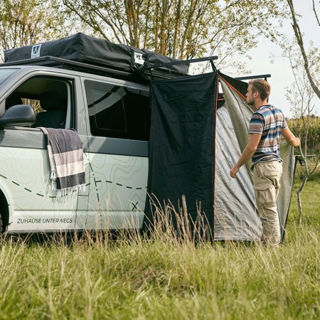 Tente douche vickywood pour camping vanlife privée tente de toit