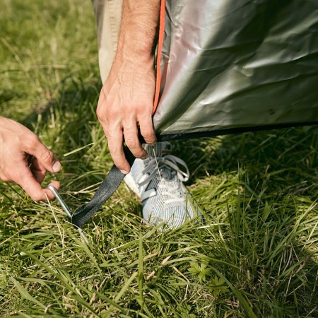 Tente douche vickywood pour camping vanlife tente de toit fixation au sol