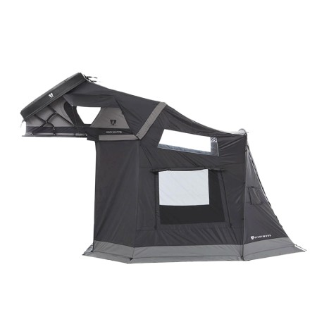 Annexe pour tente de toit Mighty Oak Light 165 grise Vickywood grande surface