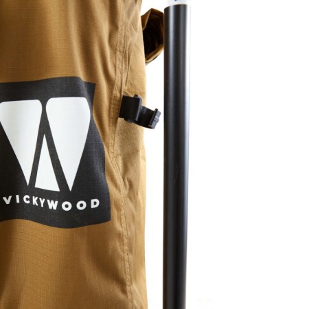 Tente annexe / tent-room, adaptable sur marquise Vickywood accessoire pour tente de toit crochets de fixation ouverts