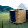 Tente annexe / tent-room, coloris camel, adaptable sur marquise Vickywood accessoire pour tente de toit installée sur 4x4