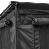 Tente annexe / tent-room, coloris noir, adaptable sur marquise Vickywood accessoire pour tente de toit détails de l'installation