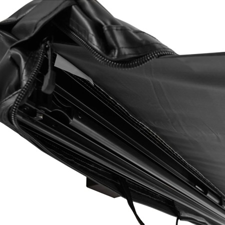 Marquise universelle Vickywood store latéral gris toile de qualité supérieure