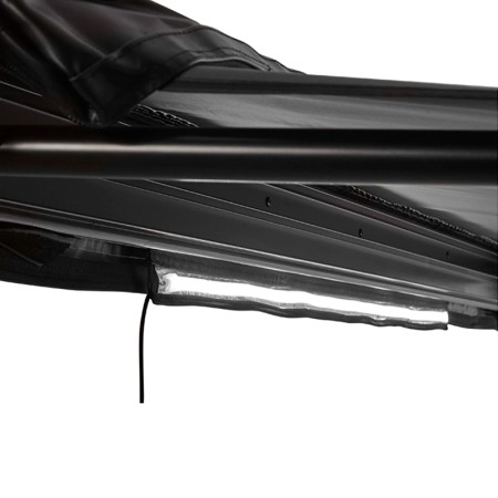 Marquise universelle Vickywood store latéral gris structure aluminium