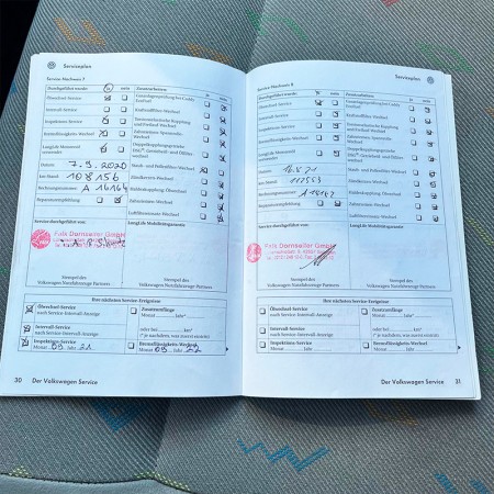 Volkswagen Transporter T5 2008 réf. T08363 carnet entretien