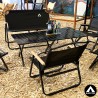 Banc de camping 2 places pliant Black Tree