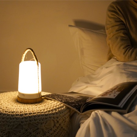 Lampe de camping résistante à l'eau modèle Jade Wild Land ambiance cosy