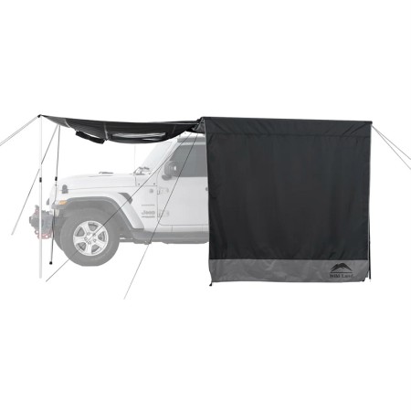 Auvent latéral ultra‑léger avec parois amovibles Wild Land Kombishop abri camping