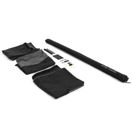 Auvent latéral ultra‑léger avec parois amovibles Wild Land Kombishop en kit