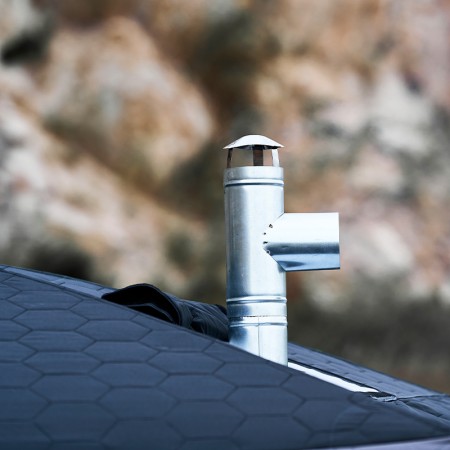 Wild Land tente d'appoint isolée pour la pêche et le camping Star Hub cheminée