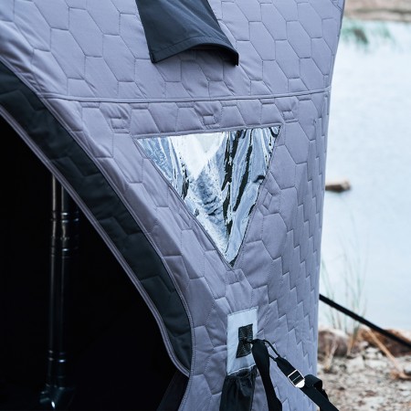 Wild Land tente d'appoint isolée pour la pêche et le camping Star Hub toile épaisse