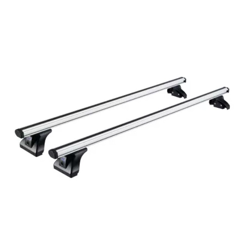 Lot de 2 barres de toit aluminium Cruz pour Ford Transit 158 cm
