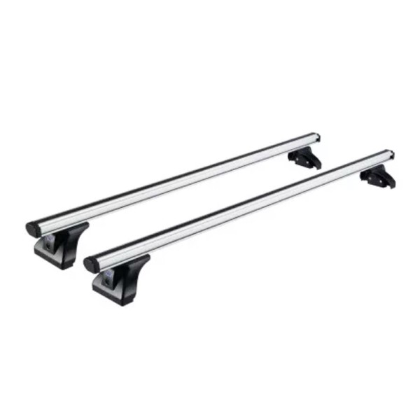Lot de 2 barres de toit aluminium Cruz pour Ford Transit 158 cm