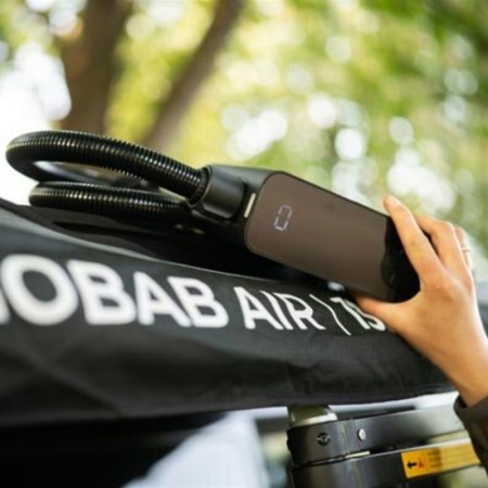 Tente de toit gonflable BAOBAB AIR 135 gris