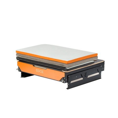 EGOE Malle de camping Nestboard 650 pour les break et monospaces