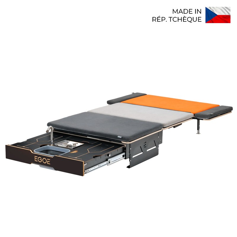 EGOE malle de camping Nestboard pour Break et monospace