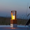 Lanterne LED Bamboo Light Wild Land lampe de camping portable sans fil powerbank luminosité réglable