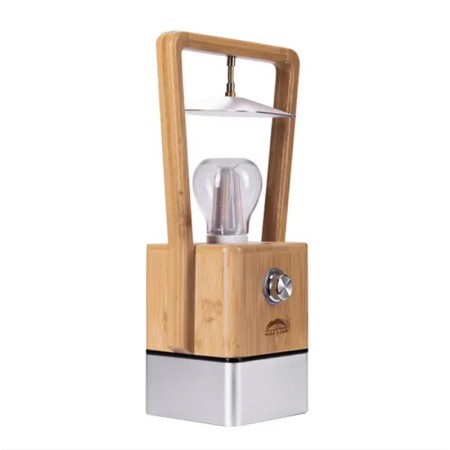 Lanterne LED Bamboo Light Wild Land lampe de camping portable sans fil powerbank vue latérale