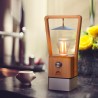 Lanterne LED Bamboo Light Wild Land lampe de camping portable sans fil powerbank