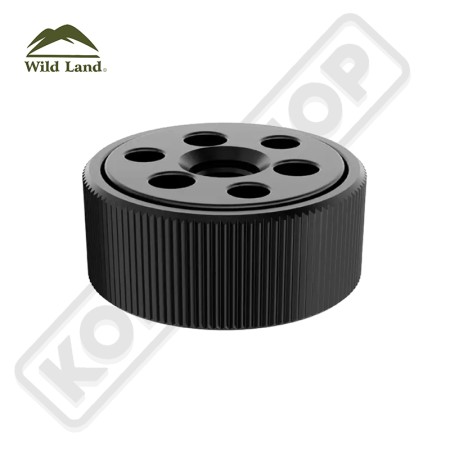 Kit système facile antivol écrous pour tente de toit Kombishop Wild Land vue de côté
