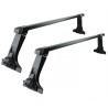 Jeep Wrangler JK - 2 barres de toit Thule SquareBar acier 100 kg