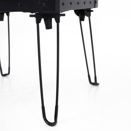 Cuisine de camping pliante et portable version pro Wild Land aluminium 4 pieds rétractables