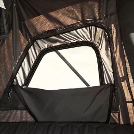 Tente de toit WildLand Normandy Auto Pro 120 modèle d'exposition en promotion avec fenêtres sur 4 côtés