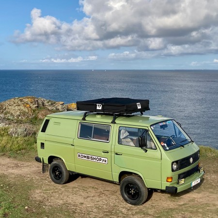 Vickywood Big Willow tente de toit familiale 160 camel fermeture bâche à Belle-Île Kombishop