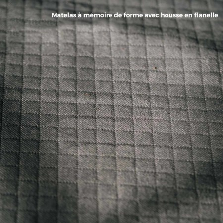 Tente de toit Big Willow 180 de Vickywood pliante grise 4 places matelas confort