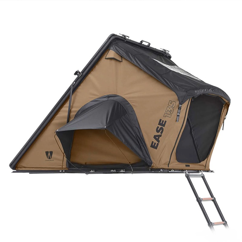 Tente de toit coque alu Vickywood Cumaru Ease 135 camel