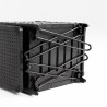 Cuisine de camping pliante et portable version pro Wild Land aluminium pieds repliés