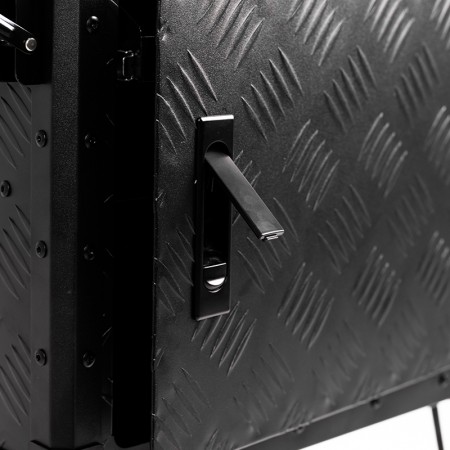 Cuisine de camping pliante et portable version pro Wild Land aluminium fermeture sécurisée