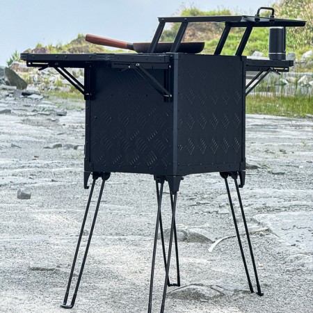 Cuisine de camping pliante et portable Wild Land version pro idéal vanlife