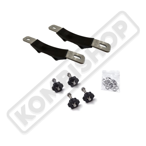 kit de deux pattes de fixation pour tente de toit Wild Land avec visserie complète