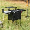 Cuisine de camping pliante et portable double-feu version pro WildLand