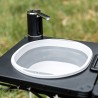 Cuisine de camping pliante et portable version pro Wild Land aluminium évier avec pompe rechargeable