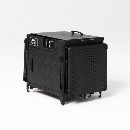 Cuisine de camping pliante et portable Wild Land aluminium compacte réchaud évier pompe électrique