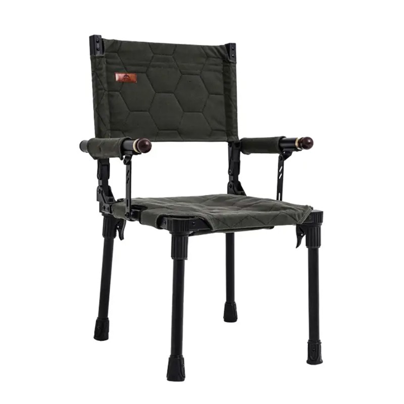 modèle d'exposition Wild Land MTS-C chaise de camping pliable aluminium et coton