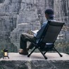 modèle d'exposition Wild Land MTS-X chaise de camping basse, pliante, en aluminium et coton haut de gamme