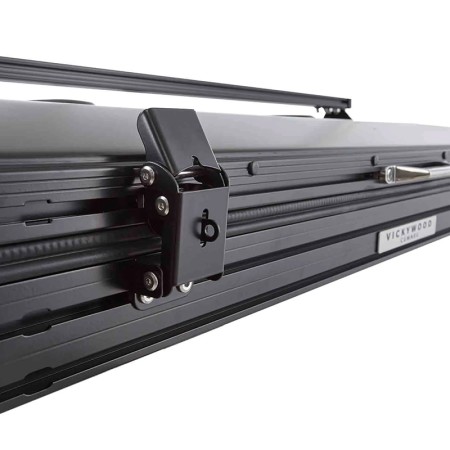 Tente de toit rigide en aluminium Cumaru XP 135 – All Black de Vickywood fermeture sécurisée