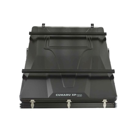 Tente de toit rigide en aluminium Cumaru XP 135 – All Black de Vickywood barres de toit