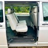 T08242 Kombishop van vw occasion Transporter T5 gris L1H1 banquette arrière